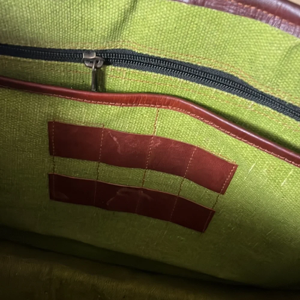 Leather Satchel Bag - Picture 9 of 12